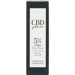 CBD Pure Drops 5%, 10 ml (Restlager)